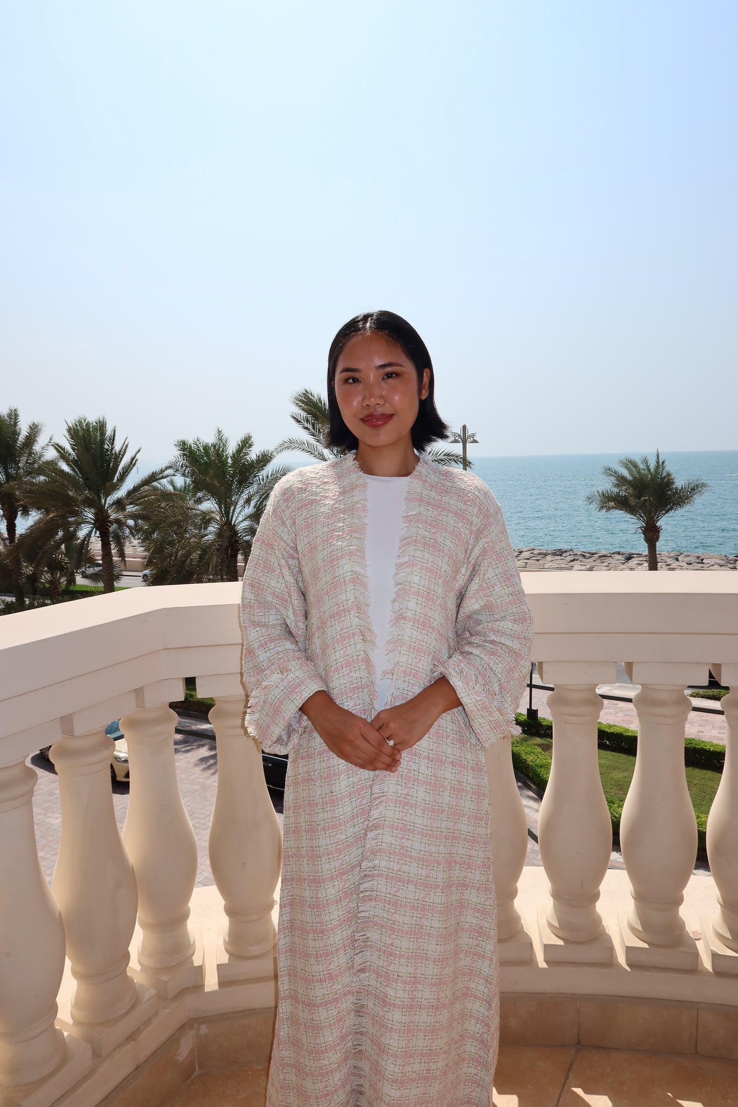 The Tweed Open Abaya