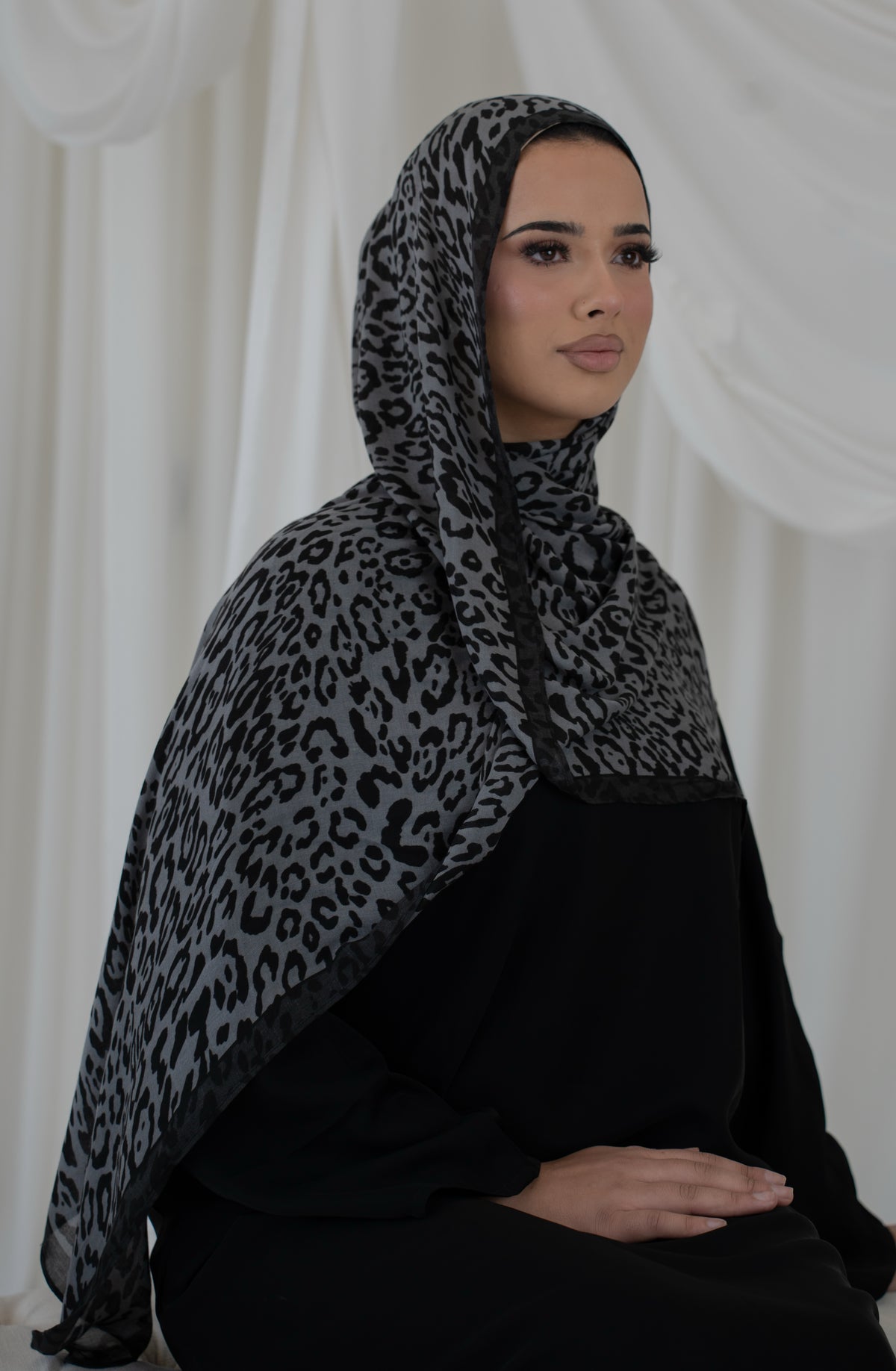 Leopard Premium Printed Modal Hijab
