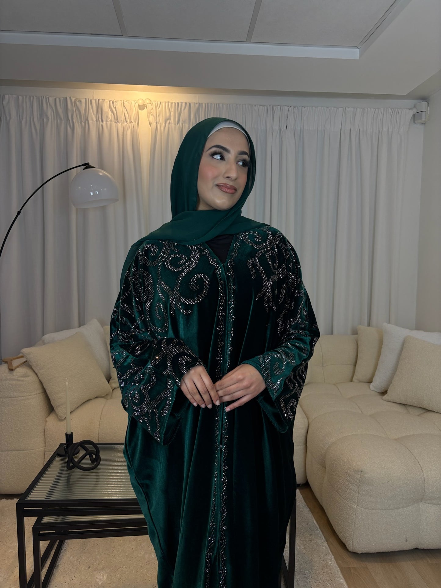THE AMAYAH VELVET ABAYA