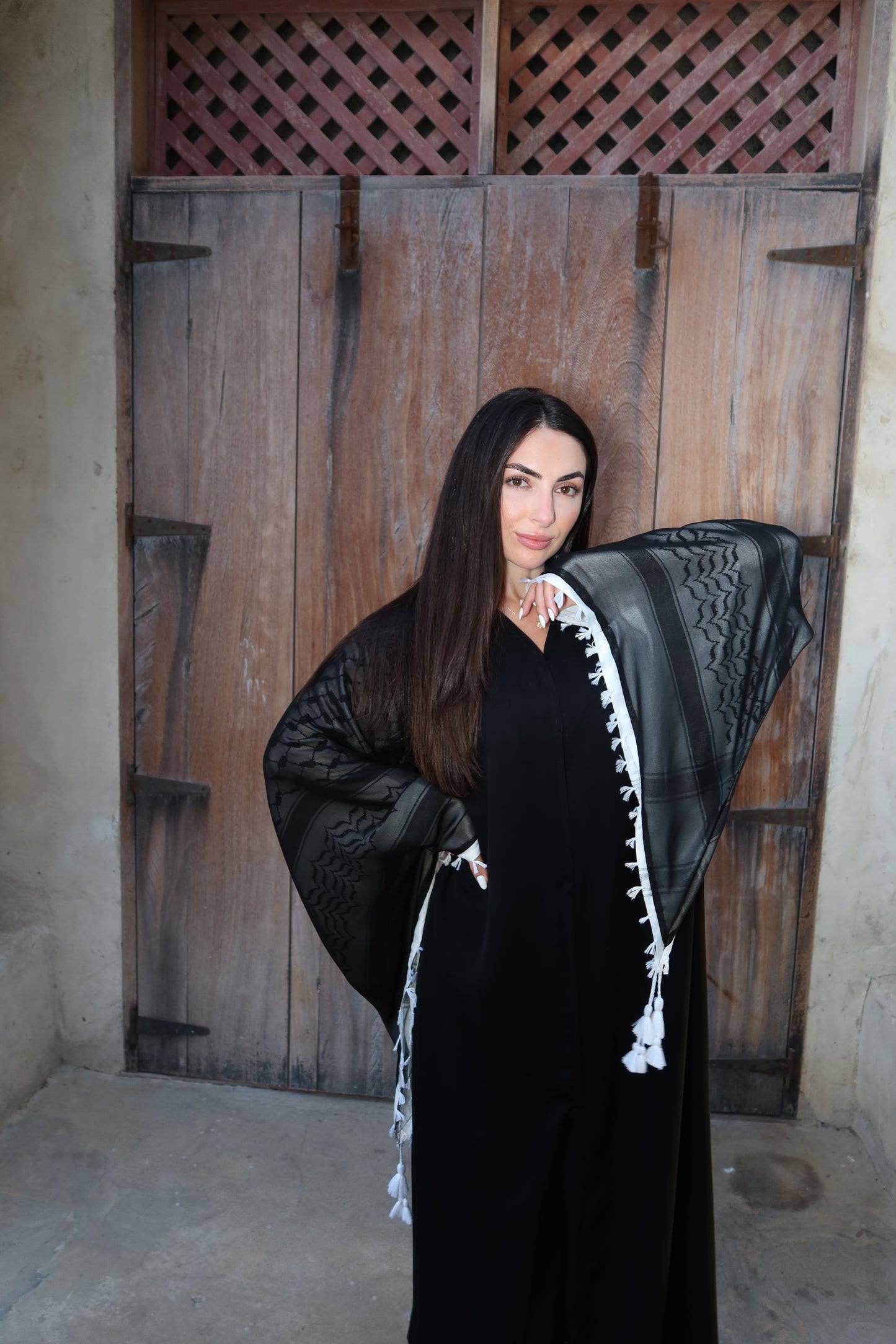 THE KEFFIYEH ABAYA