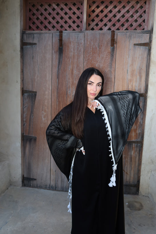 THE KEFFIYEH ABAYA