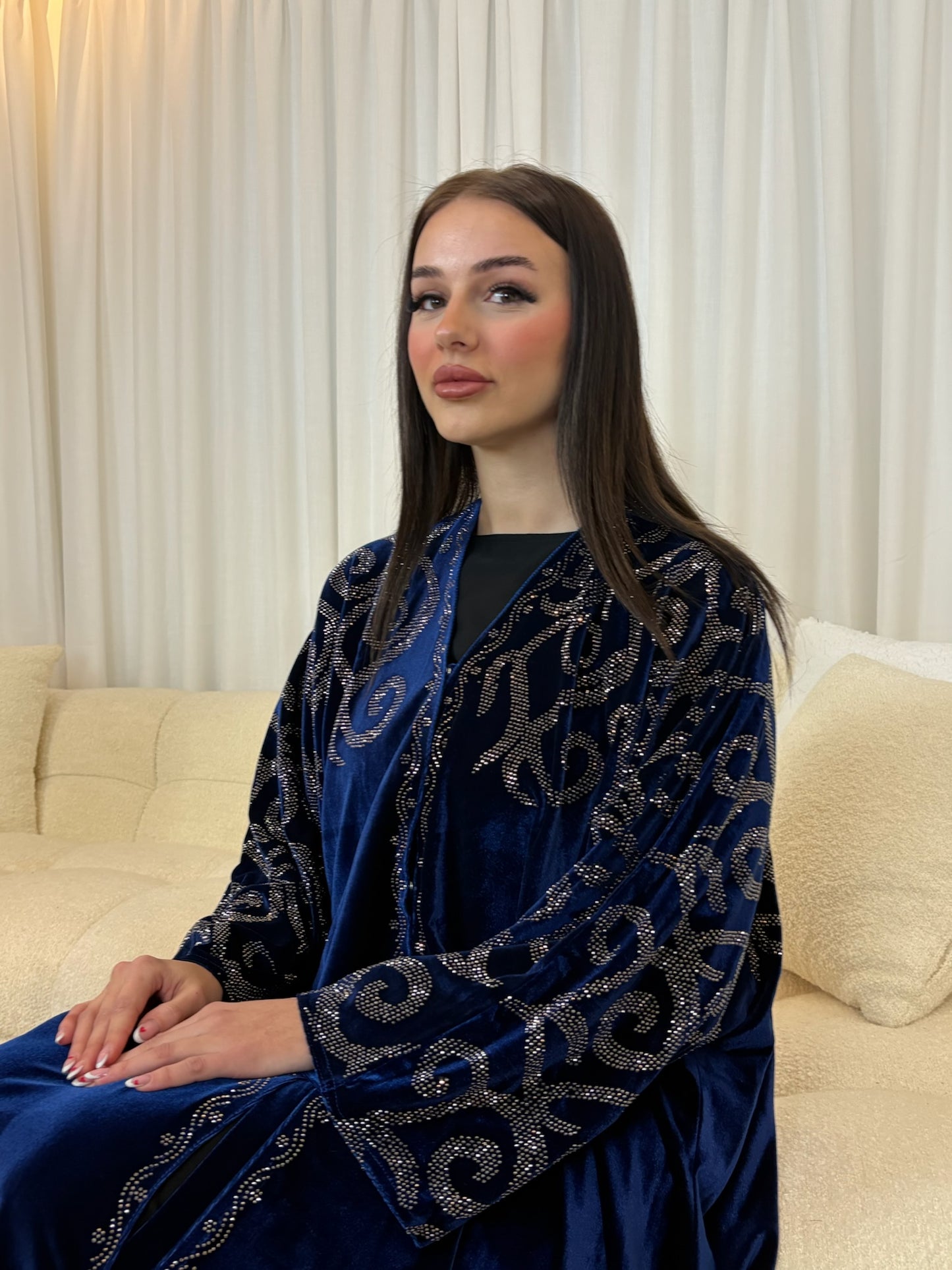 THE AMAYAH VELVET ABAYA