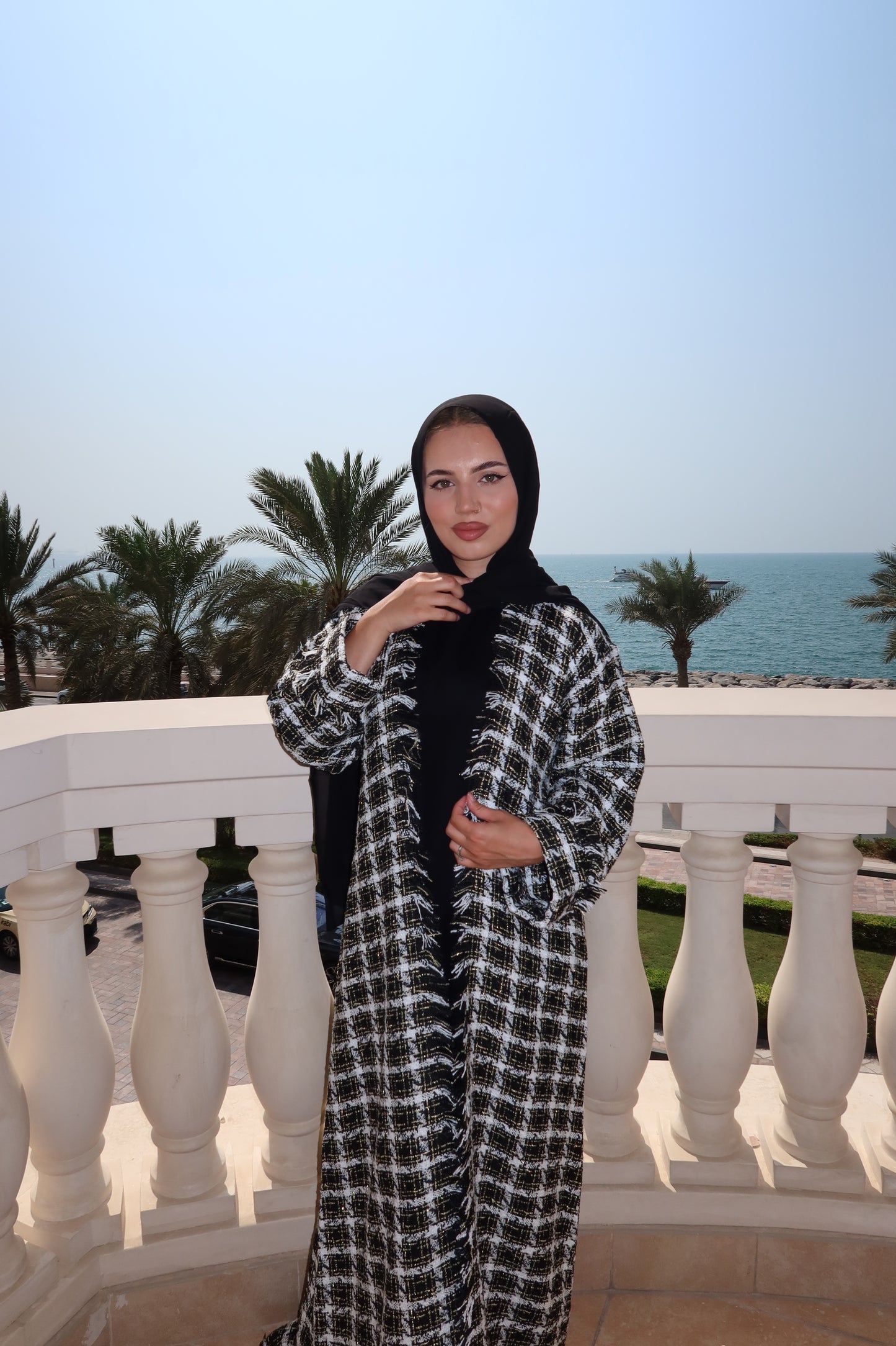 The Tweed Open Abaya