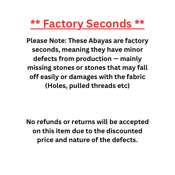 AISHA ABAYA FACTORY SECOND