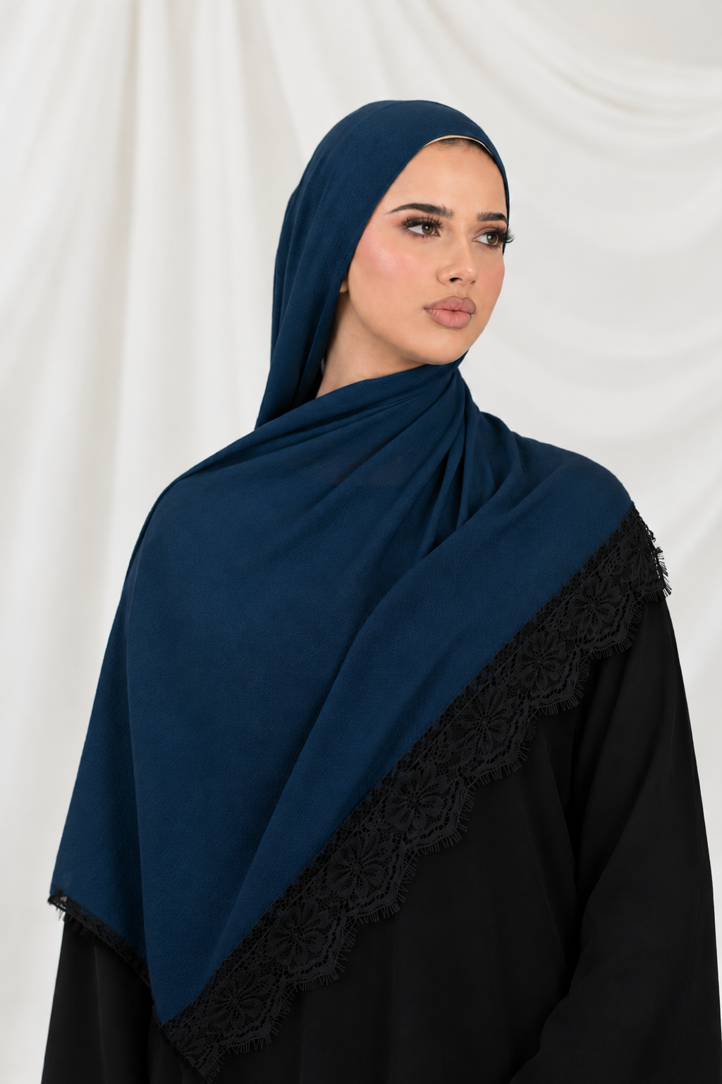 Premium Lace Modal Hijab