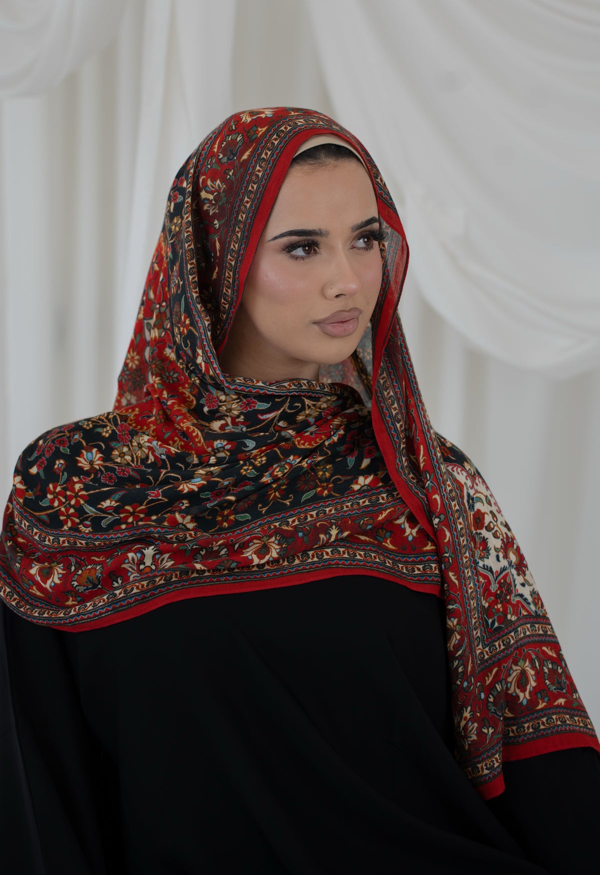 Aseel Premium Printed Modal Hijab