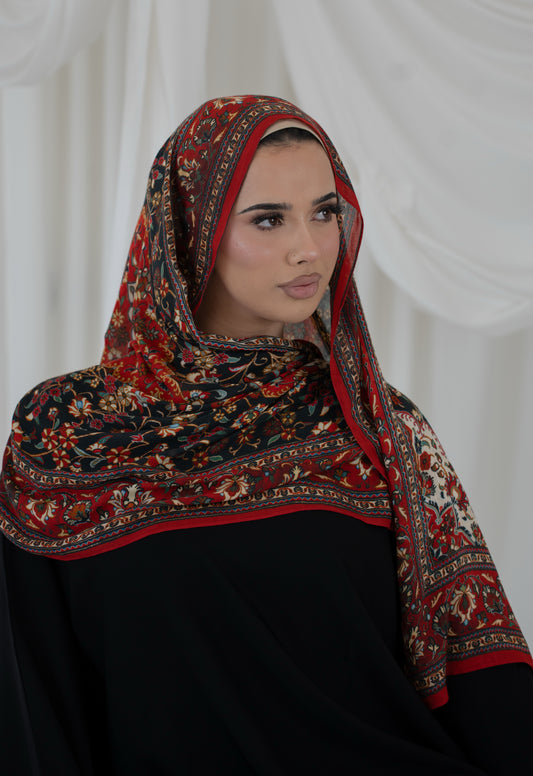 Aseel Premium Printed Modal Hijab