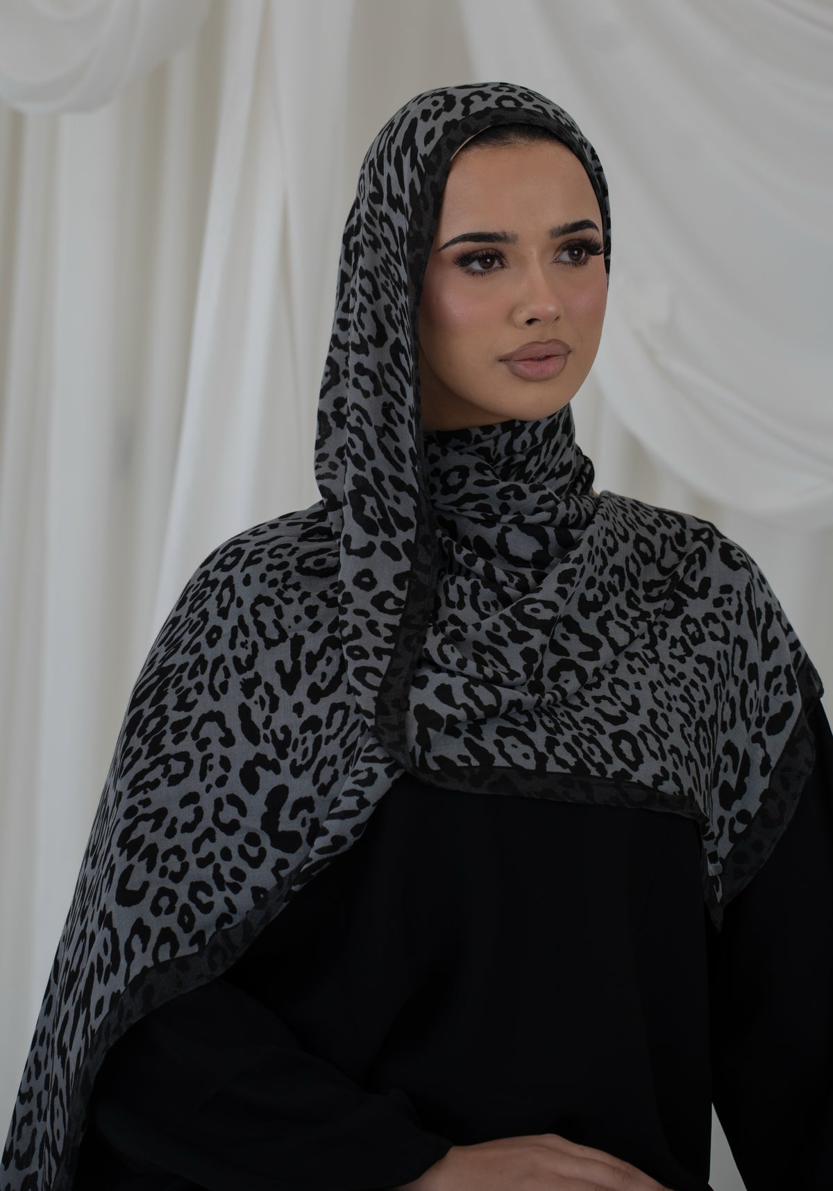 Leopard Premium Printed Modal Hijab