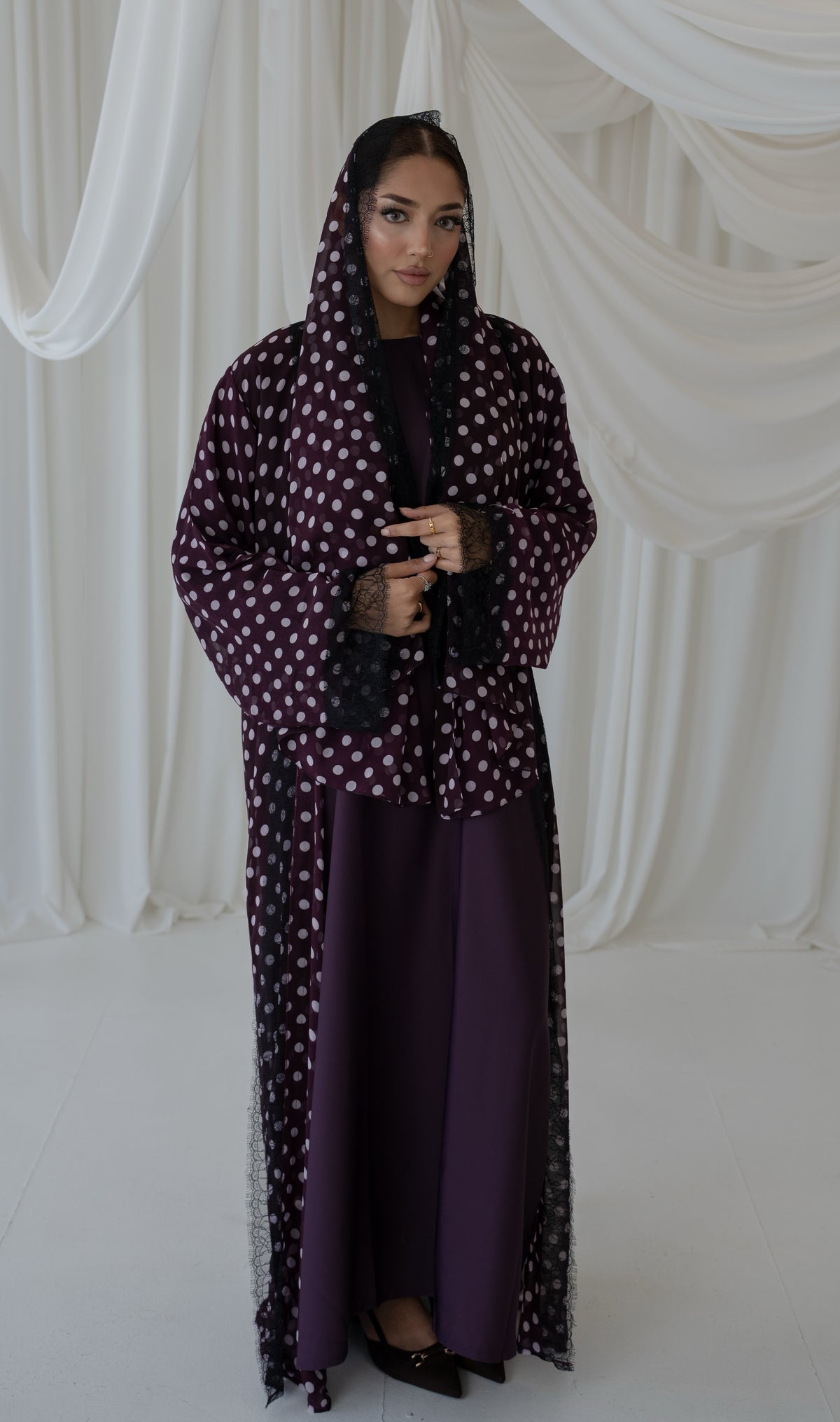 THE POLKA DOT ABAYA