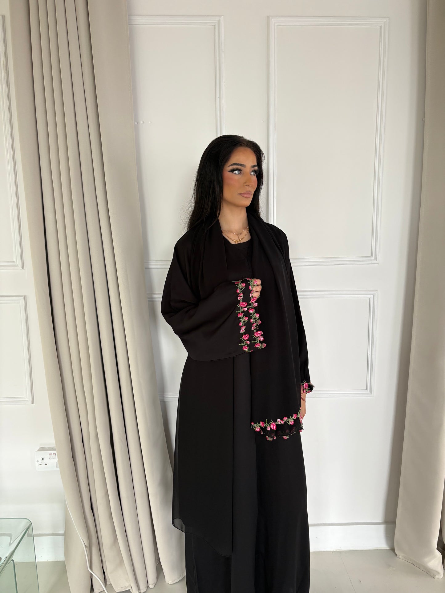 THE SAREEN PETAL ABAYA
