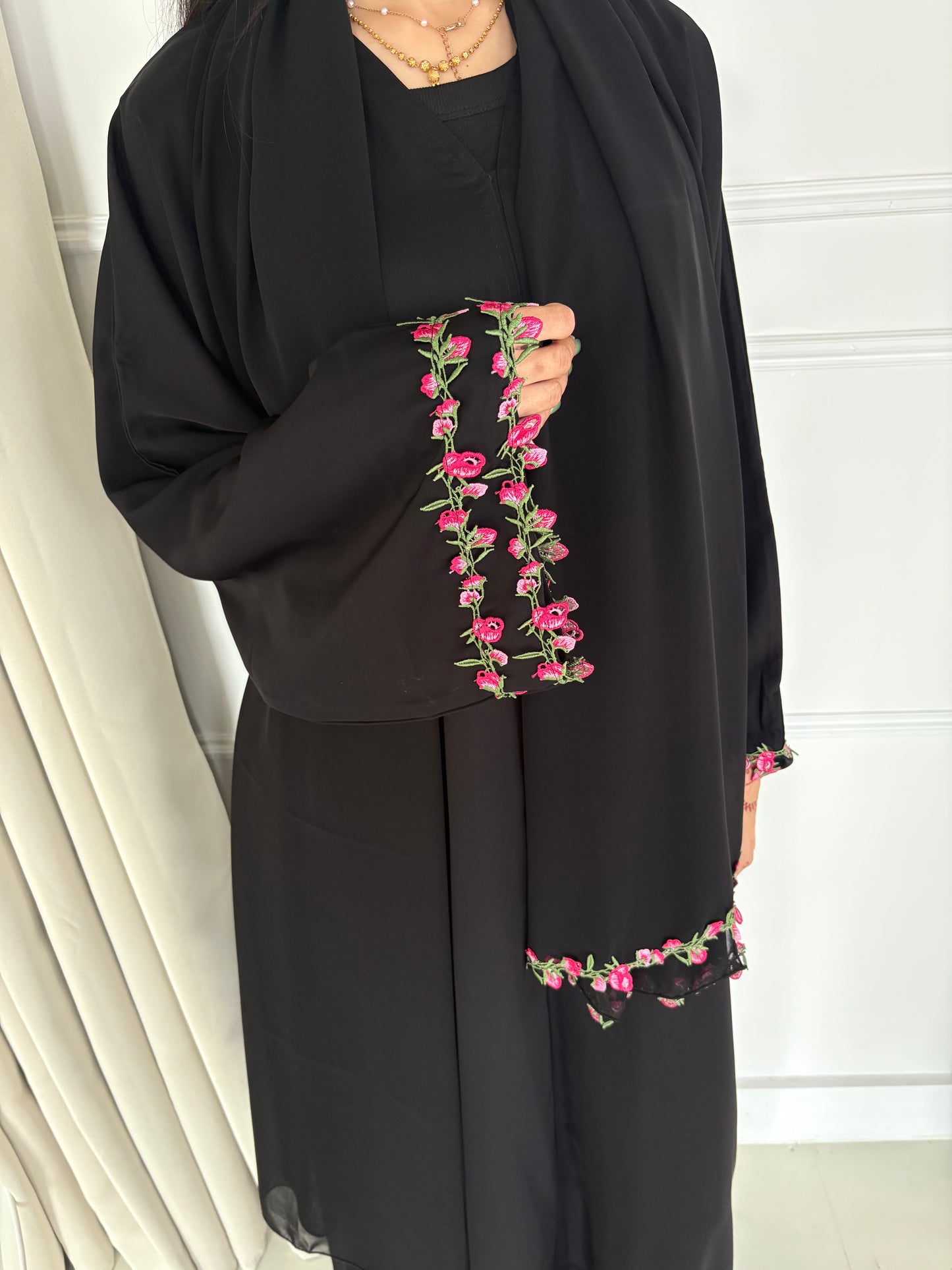 THE SAREEN PETAL ABAYA