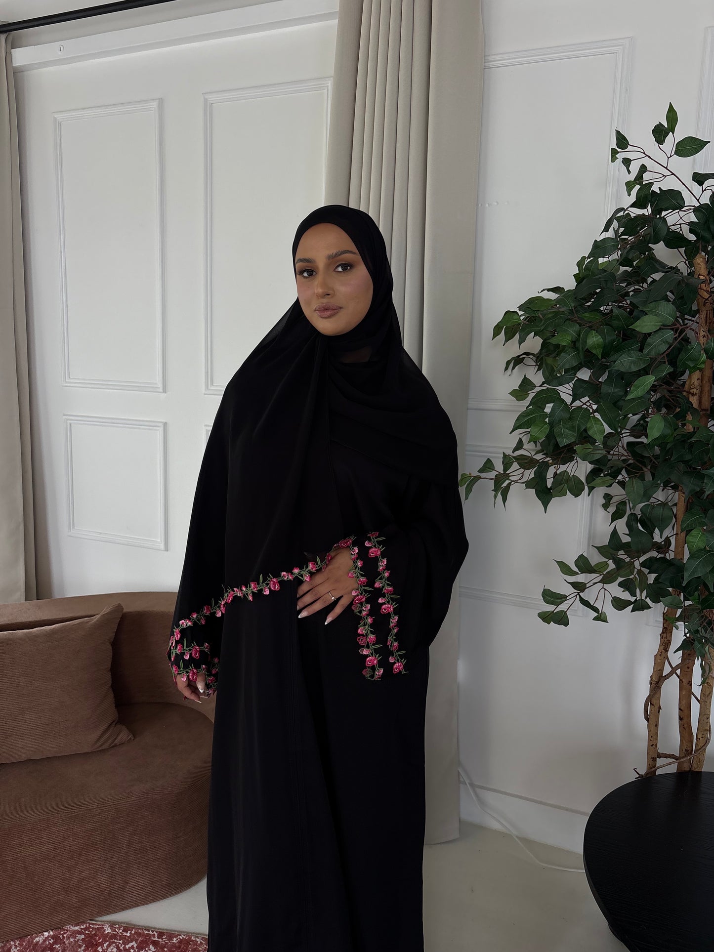 THE SAREEN PETAL ABAYA