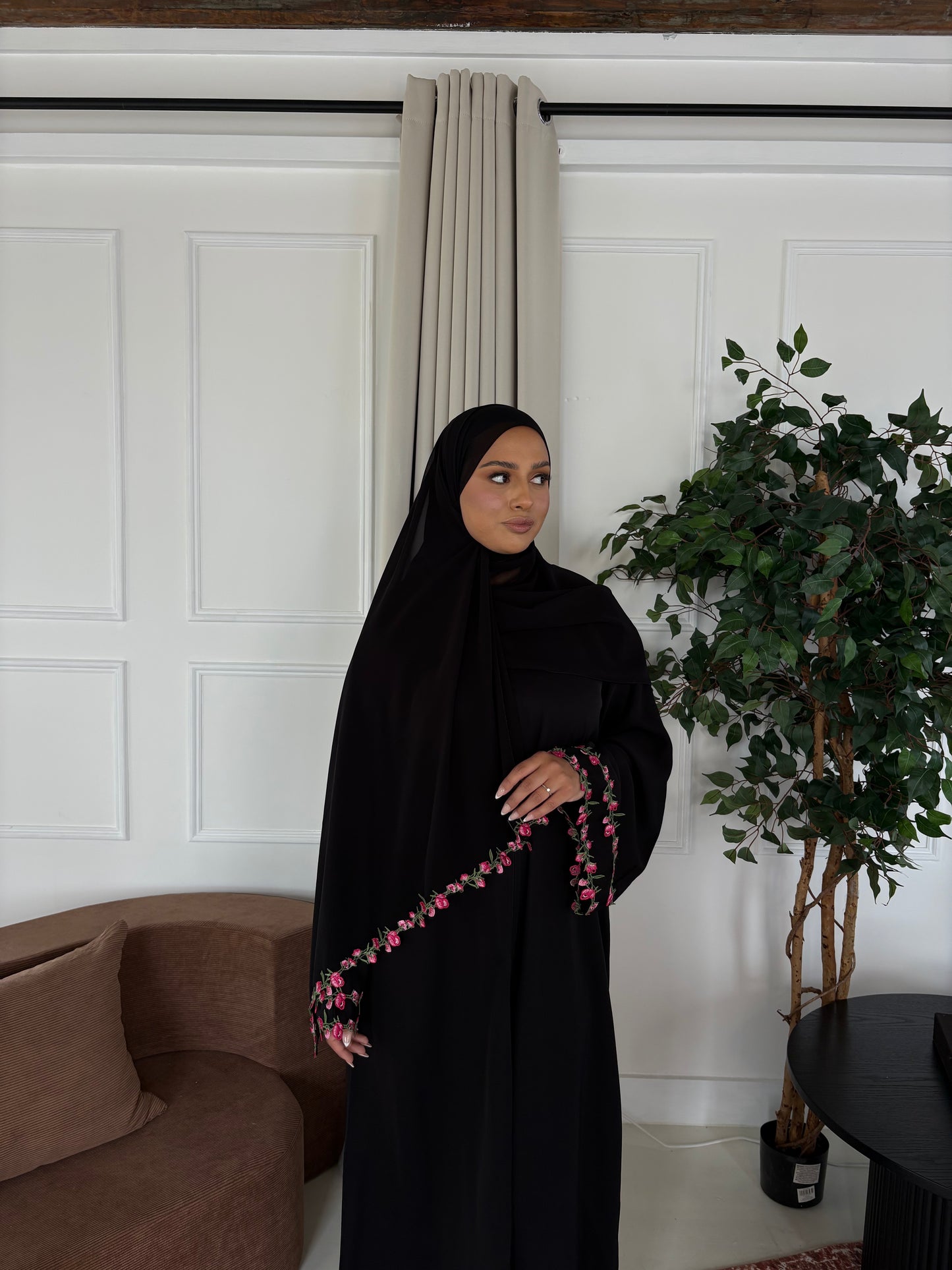 THE SAREEN PETAL ABAYA